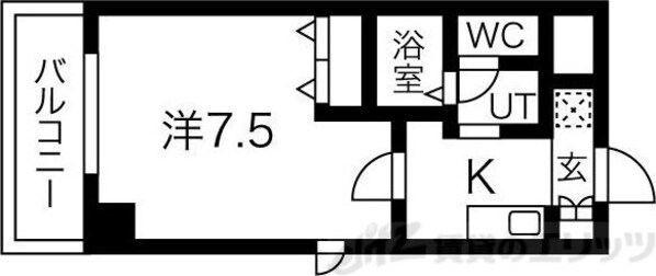 ルミエール新大阪の物件間取画像